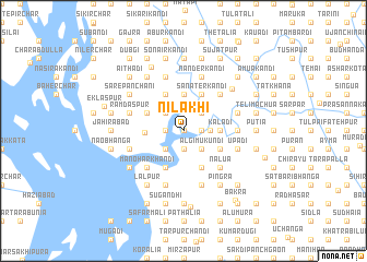 map of Nilakhi