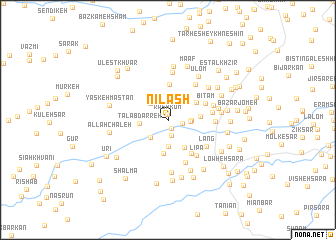 map of Nīlāsh