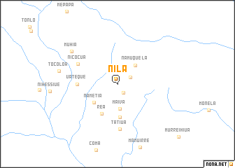 map of Nila