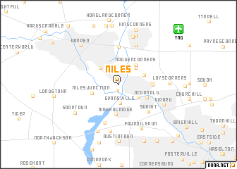 map of Niles