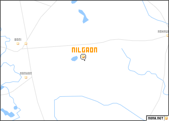 map of Nīlgaon