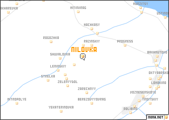 map of Nilovka