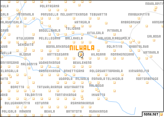 map of Nilwala