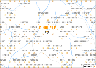 map of Nimalele