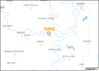 map of Nimmo