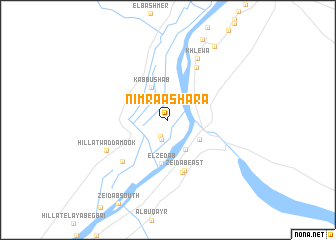 map of Nimra ‘Ashara