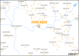 map of Ninalaque