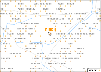 map of Ninam