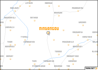 map of Nindangou