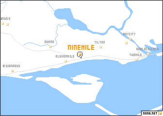 map of Nine Mile