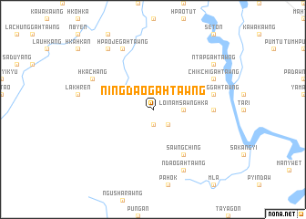 map of Ningdaogahtawng
