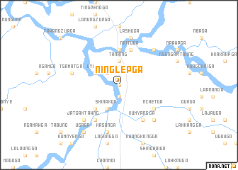 map of Ninglep Ga