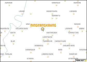 map of Ningrangkawng