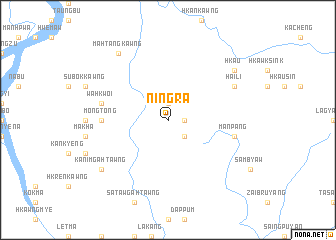 map of Ningra