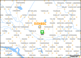 map of Ninh Bắc