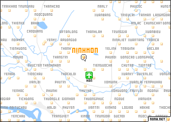 map of Ninh Môn