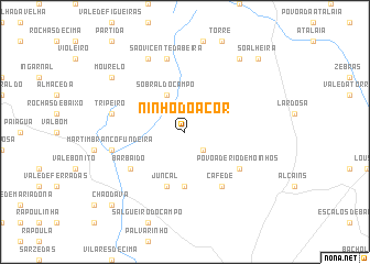 map of Ninho do Açor