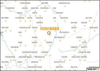 map of Ninki Baba