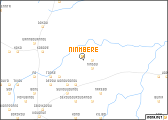 map of Ninmbéré
