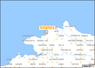 map of Niñonés