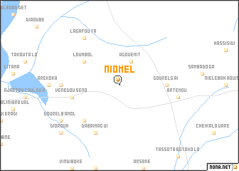 map of Niomel