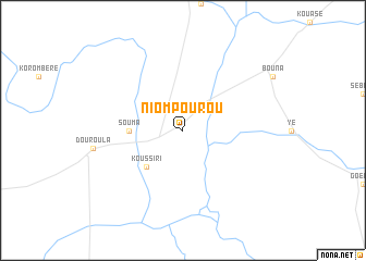 map of Niompourou