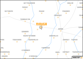 map of Niouga