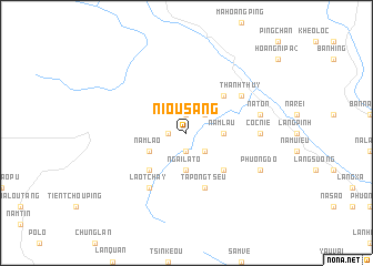 map of Niou Sang