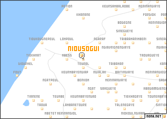 map of Niou Sogui