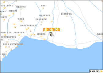 map of Nipanipa