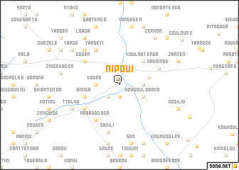 map of Nipoui