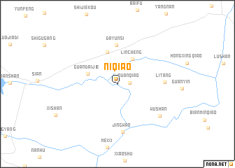 map of Niqiao