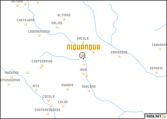 map of Niquânqua