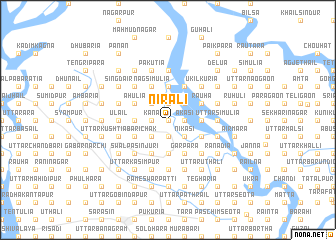 map of Nirāli