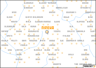 map of Nirewa