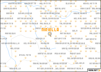 map of Niriella