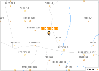 map of Nirouana