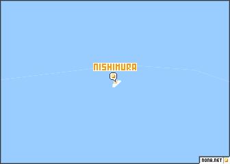 map of Nishimura