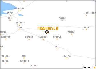 map of Nissinkylä