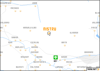 map of Nistru