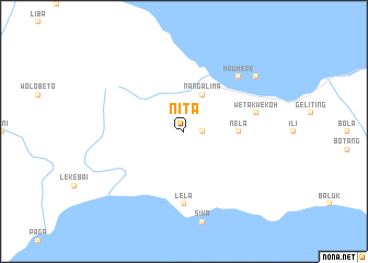 map of Nita