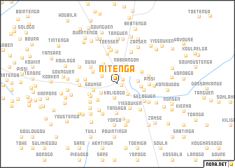 map of Nitenga