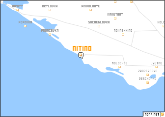 map of Nitino