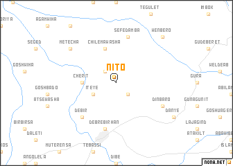 map of Nitʼo