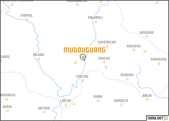 map of Niudouguang