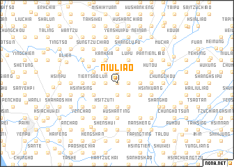 map of Niu-liao