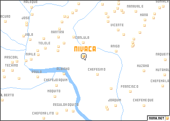 map of Nivaca