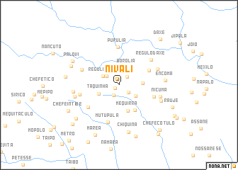 map of Nivali