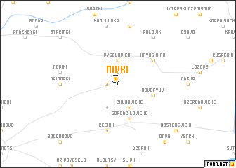 map of Nivki