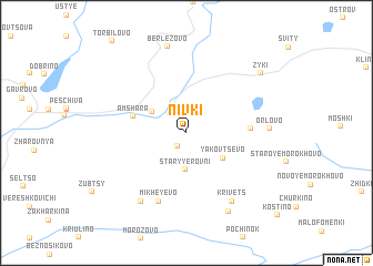 map of Nivki